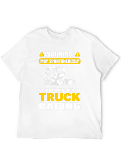 Warning Truck Racing T-Shirt