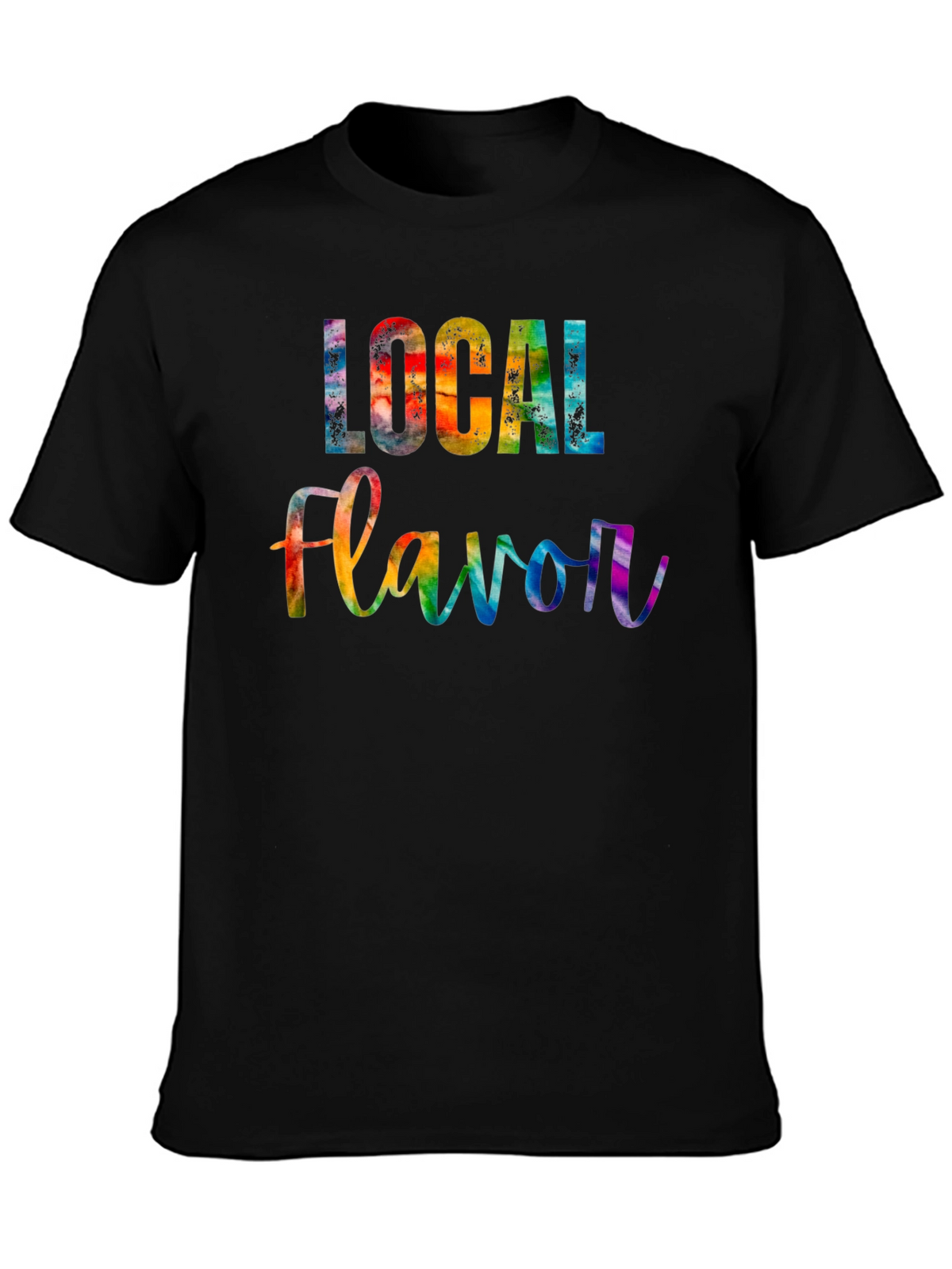 Local Flavor Rainbow Graphic Tee