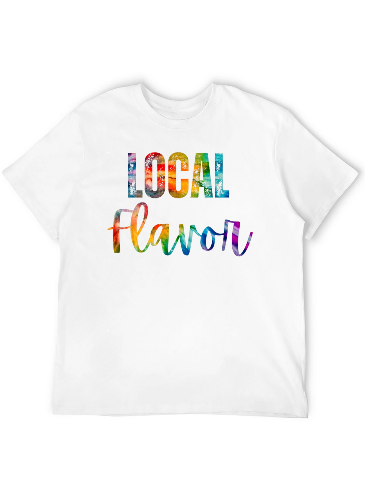 Local Flavor Rainbow Graphic Tee