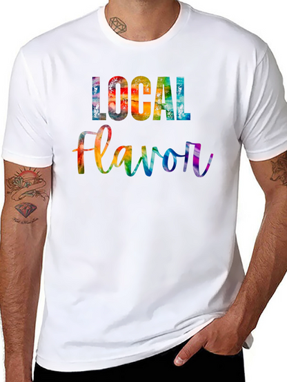 Local Flavor Rainbow Graphic Tee