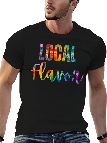 Local Flavor Rainbow Graphic Tee
