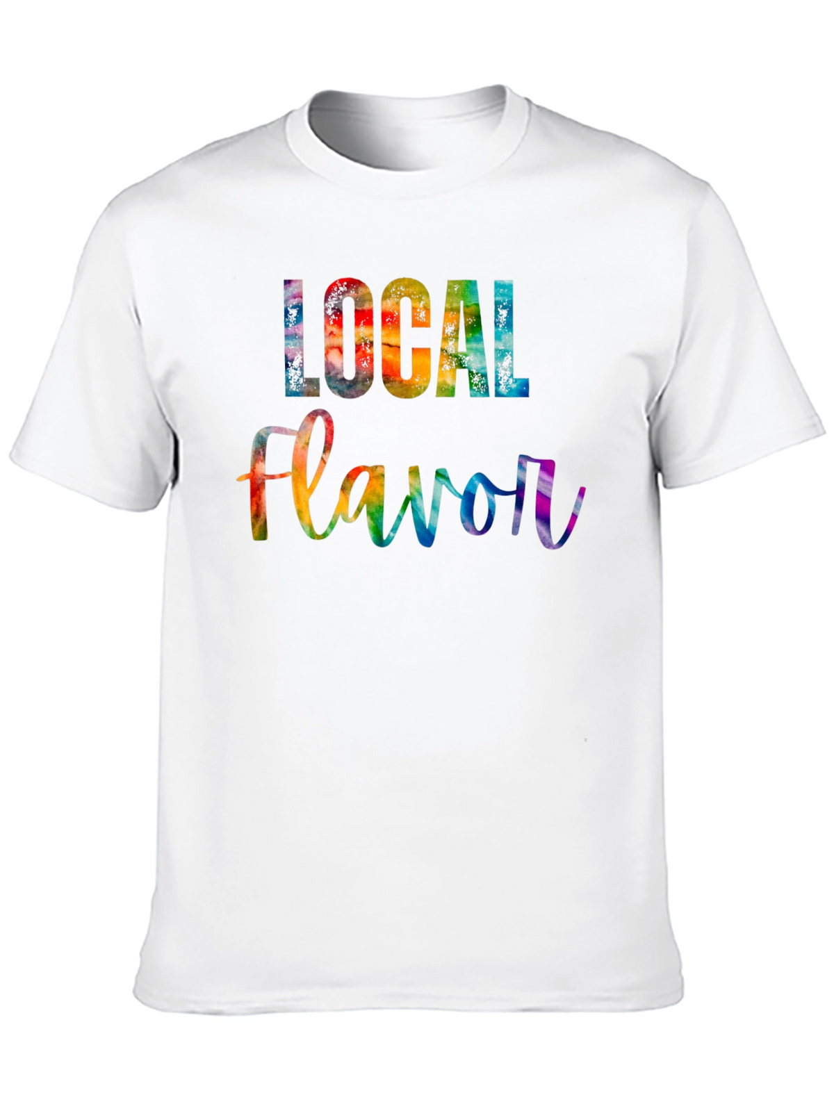 Local Flavor Rainbow Graphic Tee