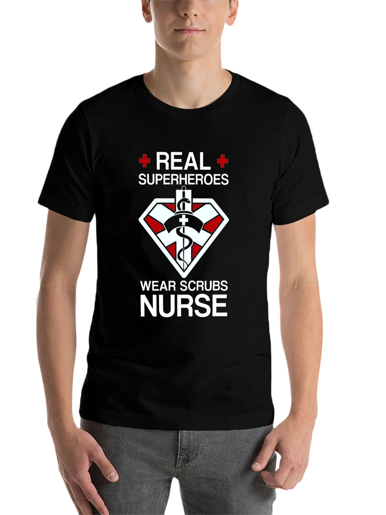 Real Superheroes Nurse T-Shirt