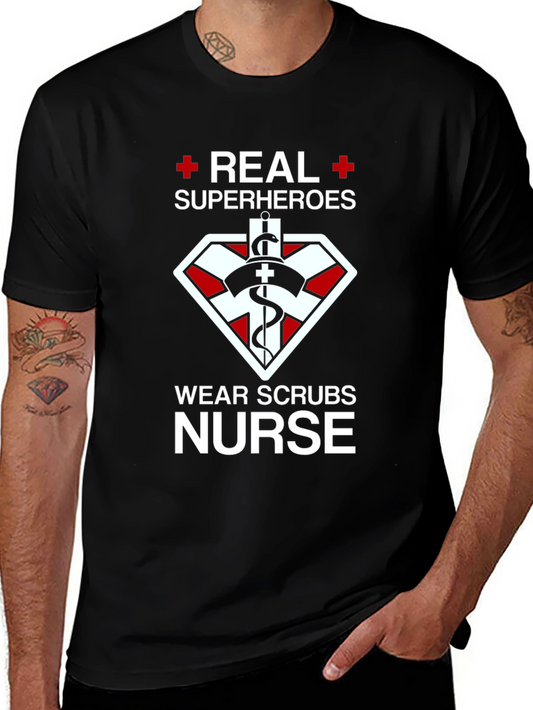 Real Superheroes Nurse T-Shirt