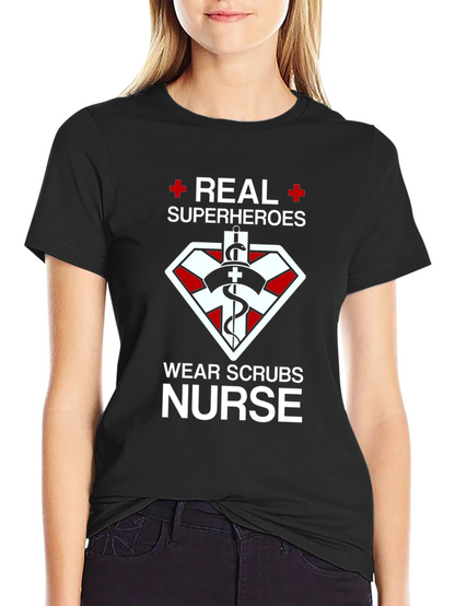 Real Superheroes Nurse T-Shirt