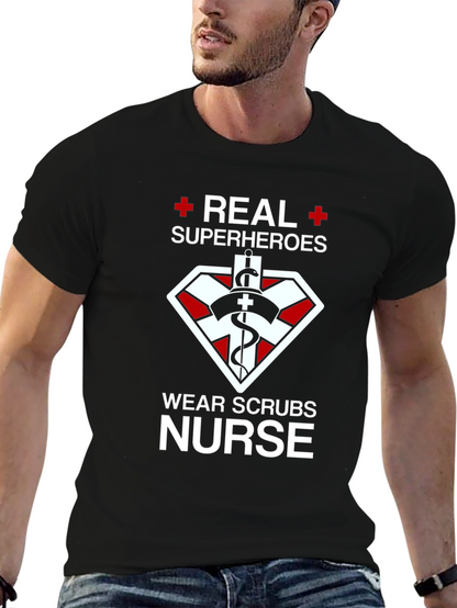 Real Superheroes Nurse T-Shirt