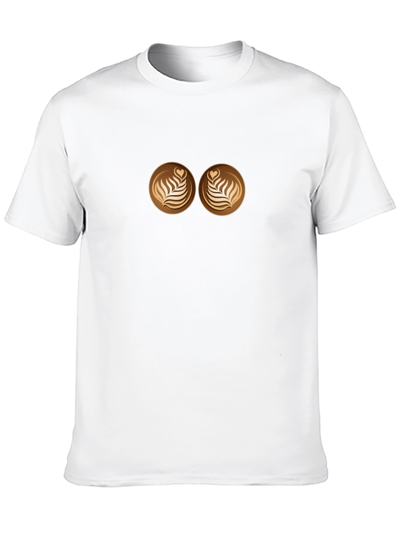 Latte Art Graphic T-Shirt
