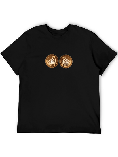 Latte Art Graphic T-Shirt