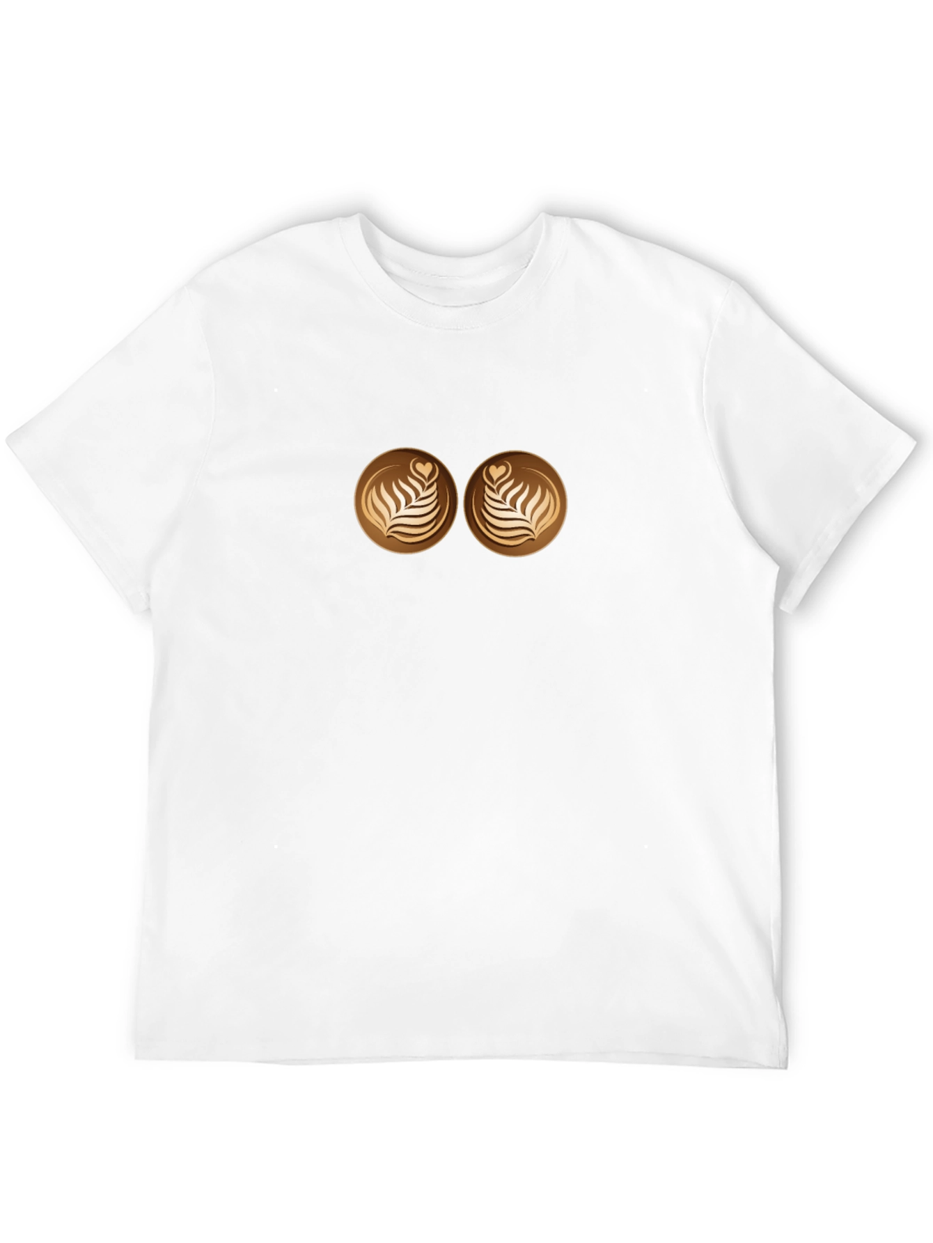 Latte Art Graphic T-Shirt