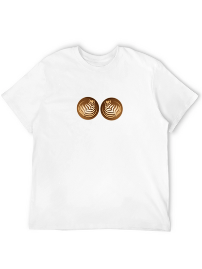 Latte Art Graphic T-Shirt