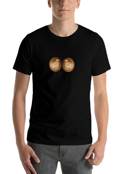 Latte Art Graphic T-Shirt