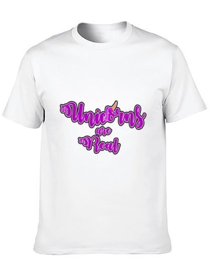 Unicorns Are Real Graphic T-Shirt