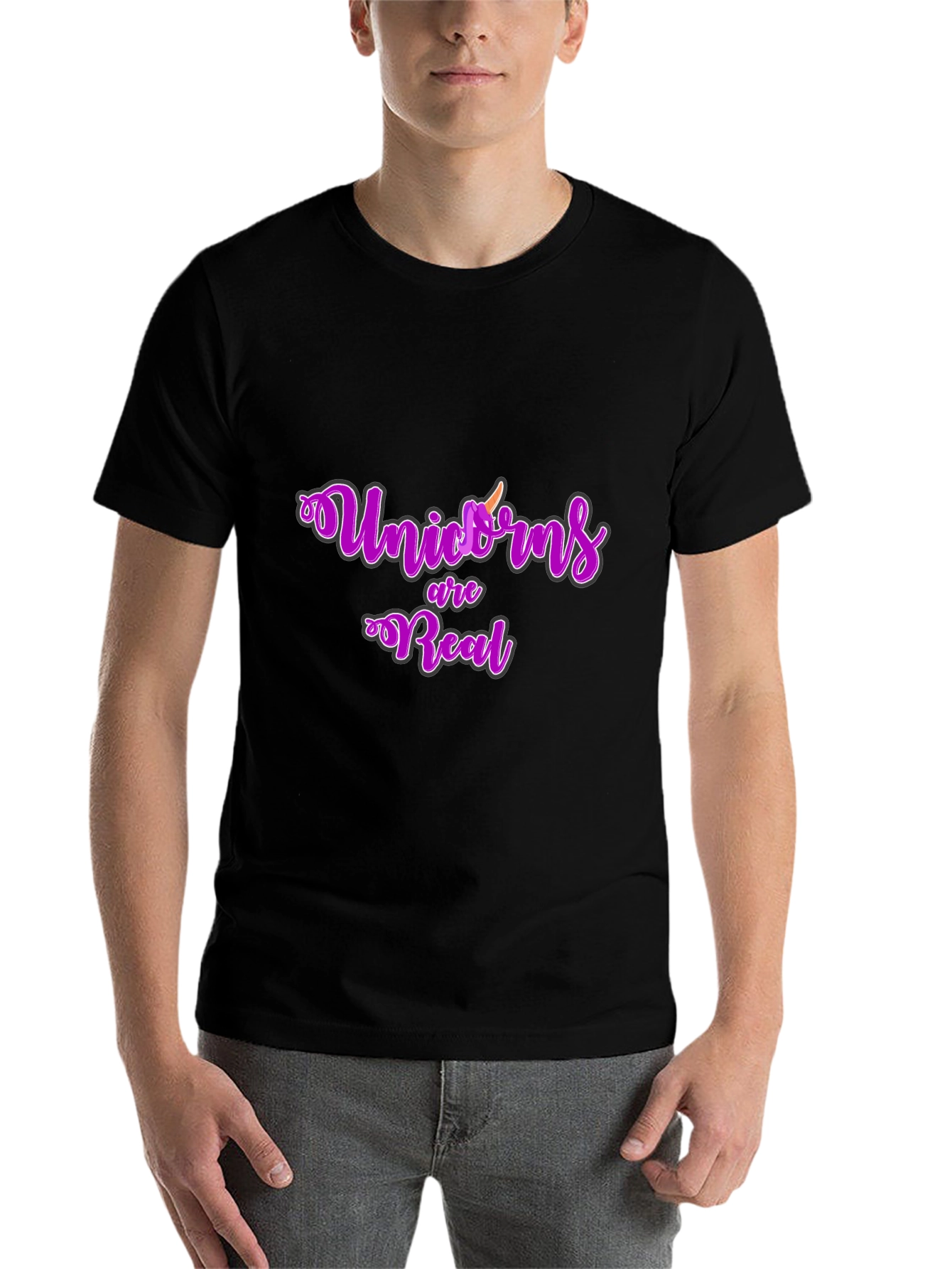 Unicorns Are Real Graphic T-Shirt