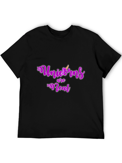 Unicorns Are Real Graphic T-Shirt