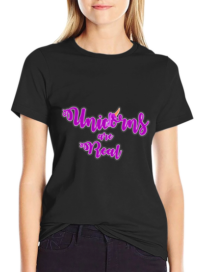 Unicorns Are Real Graphic T-Shirt