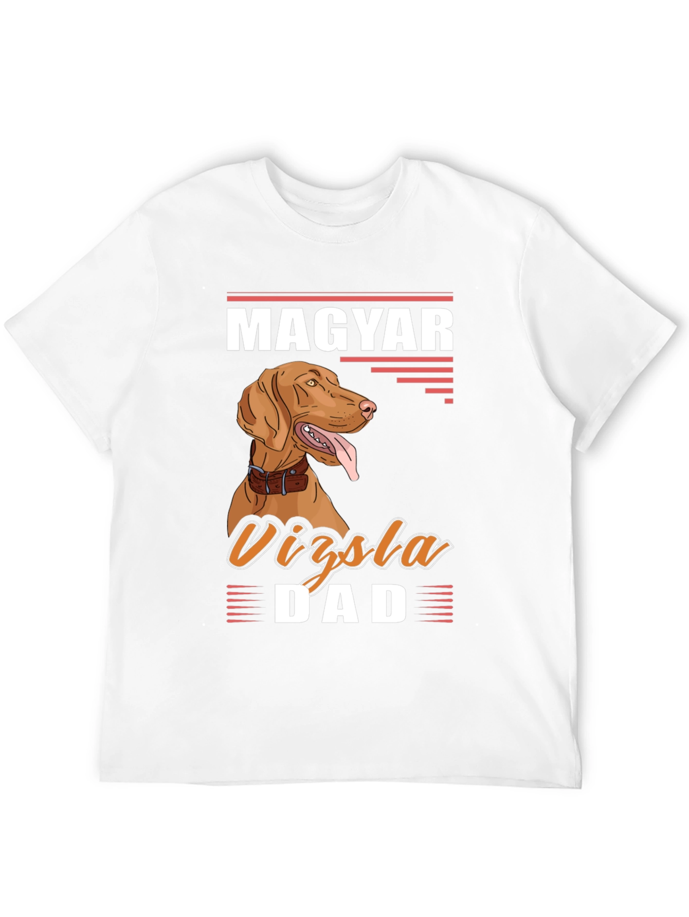 Magyar Vizsla Dad Graphic Tee - Dog Lover T-Shirt