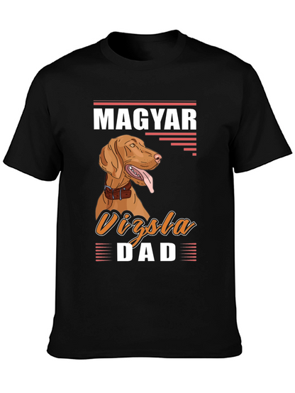 Magyar Vizsla Dad Graphic Tee - Dog Lover T-Shirt