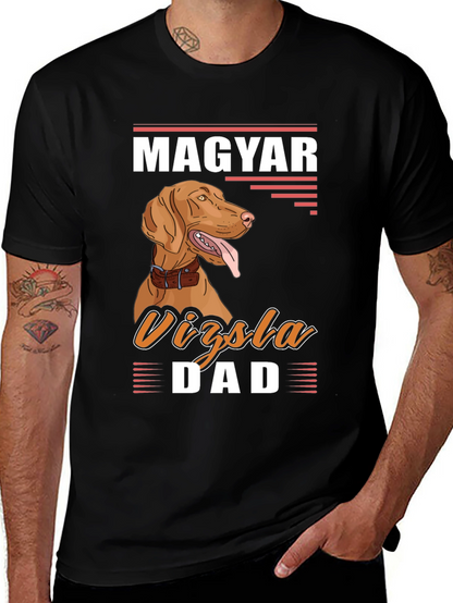 Magyar Vizsla Dad Graphic Tee - Dog Lover T-Shirt