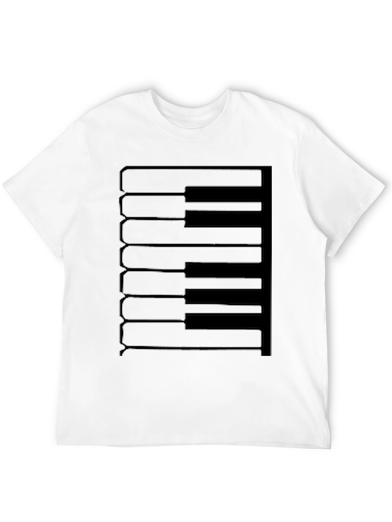Piano Keys Graphic Tee - Musician T-Shirt