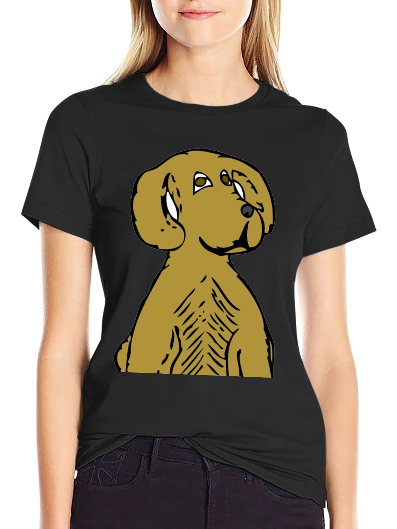 Dog Graphic Tee - Cute Cartoon Dog Shirt