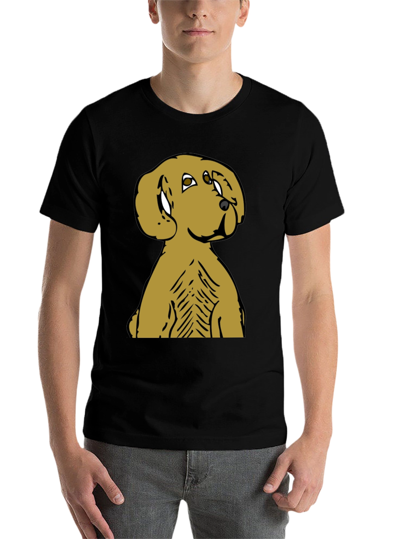 Dog Graphic Tee - Cute Cartoon Dog Shirt