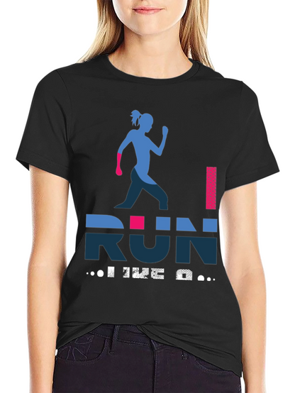 I Run Like a Girl Graphic Tee