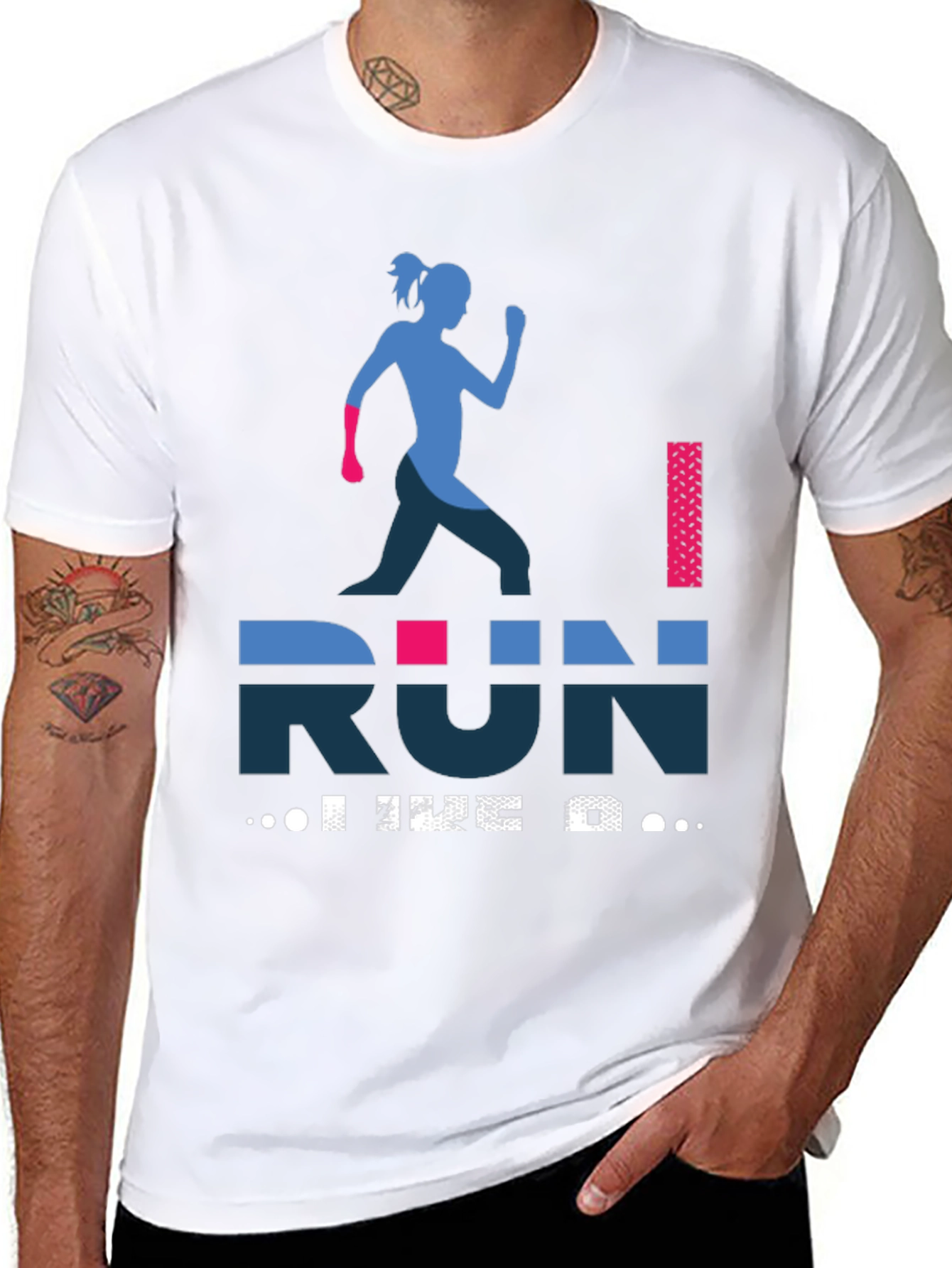I Run Like a Girl Graphic Tee