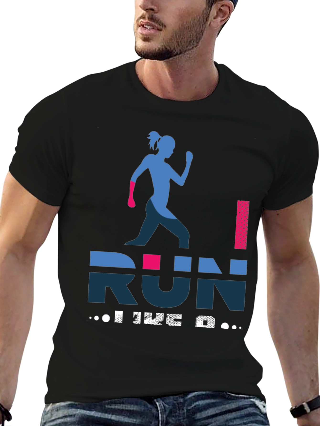 I Run Like a Girl Graphic Tee