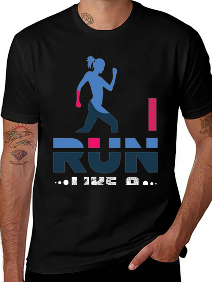 I Run Like a Girl Graphic Tee