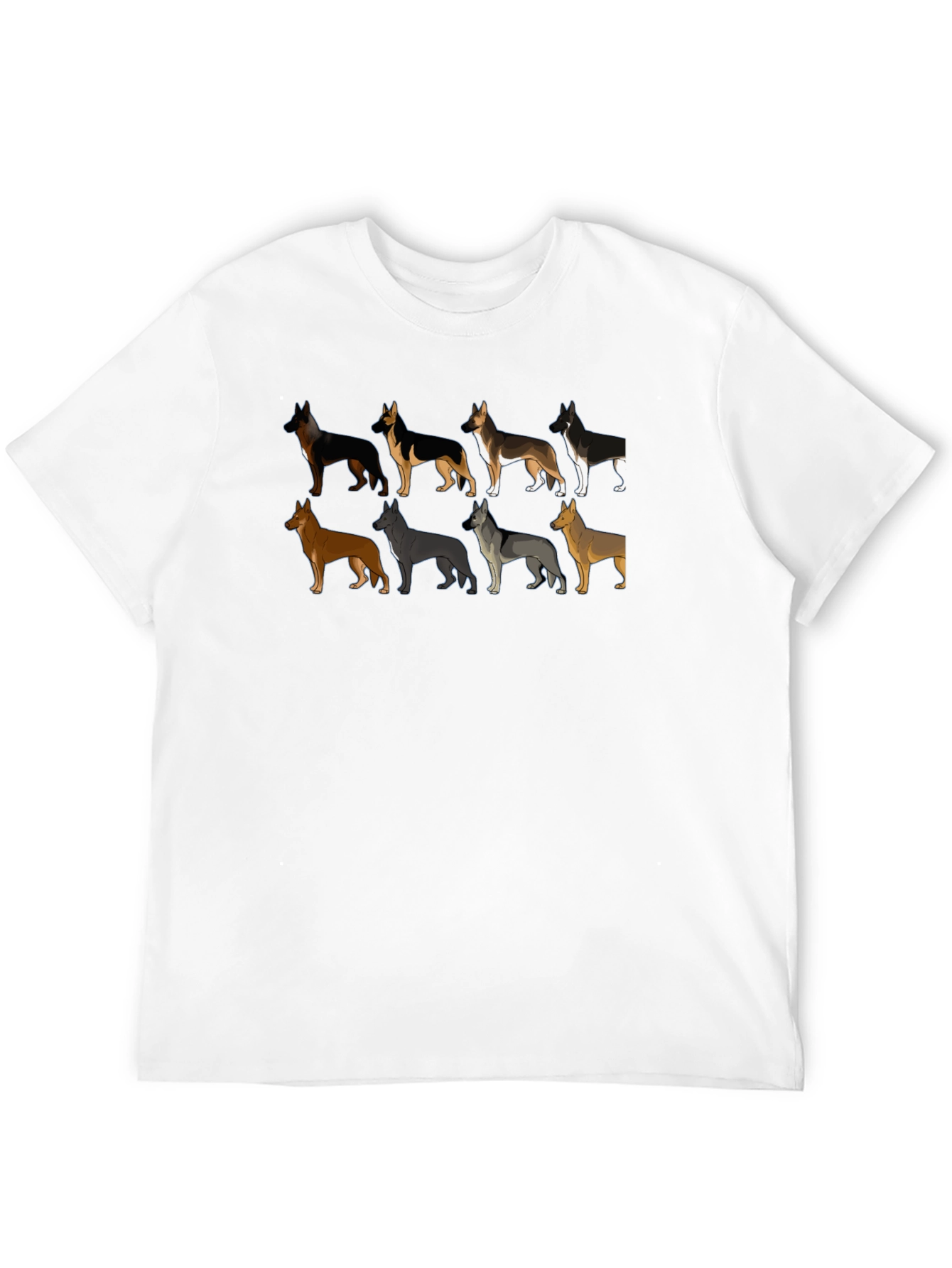 German Shepherd Dogs T-Shirt - Stylish Pet Lover Tee