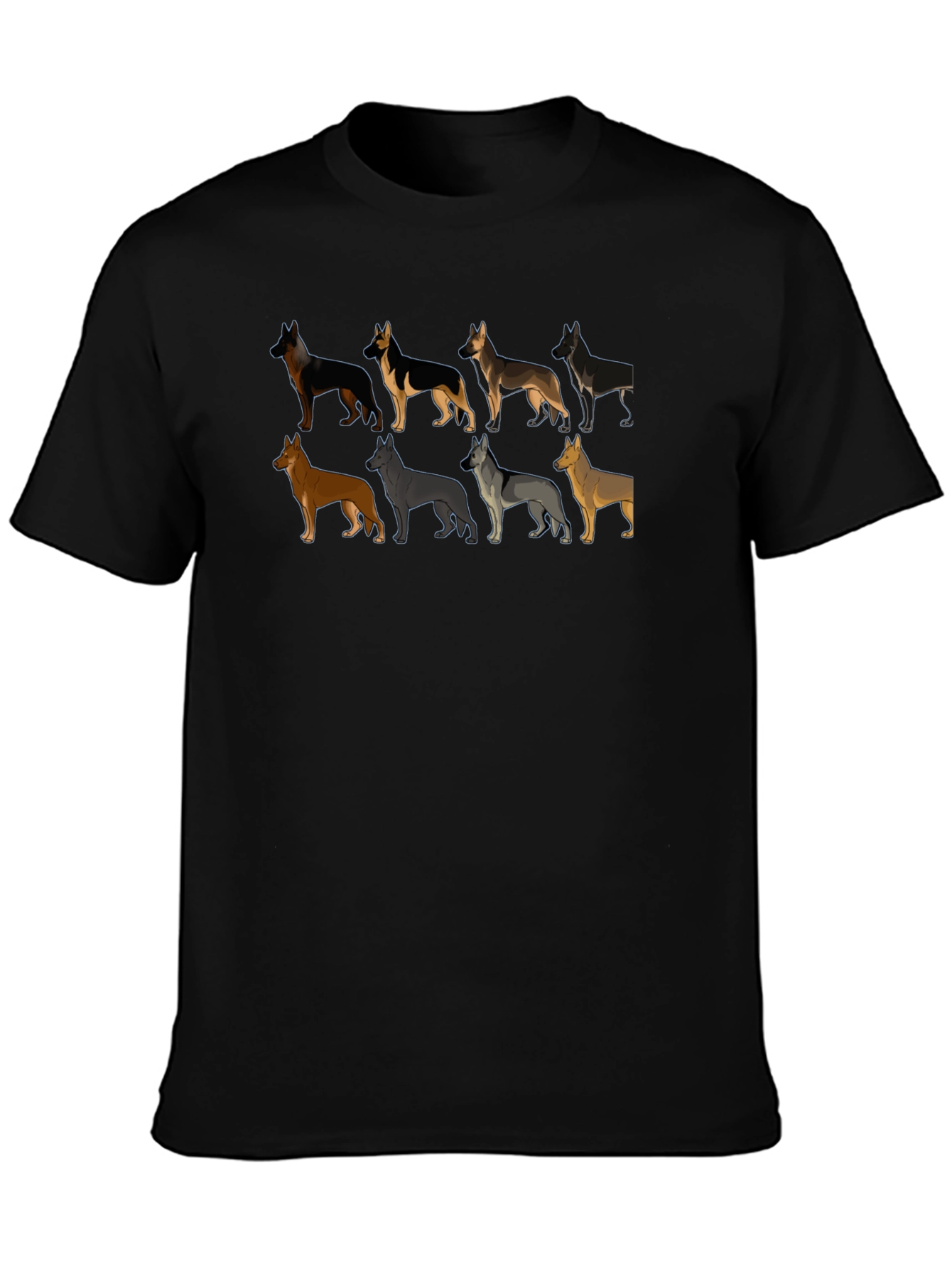 German Shepherd Dogs T-Shirt - Stylish Pet Lover Tee