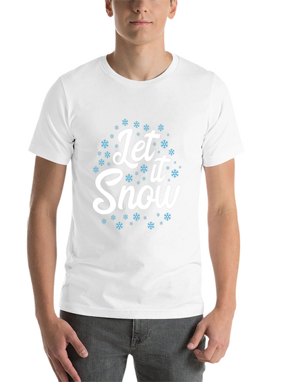 Let It Snow Graphic Tee - Holiday Season