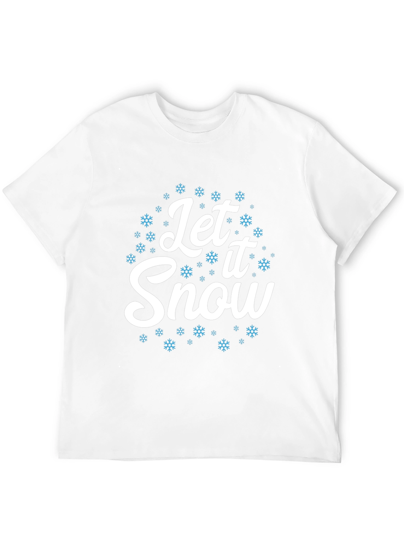 Let It Snow Graphic Tee - Holiday Season