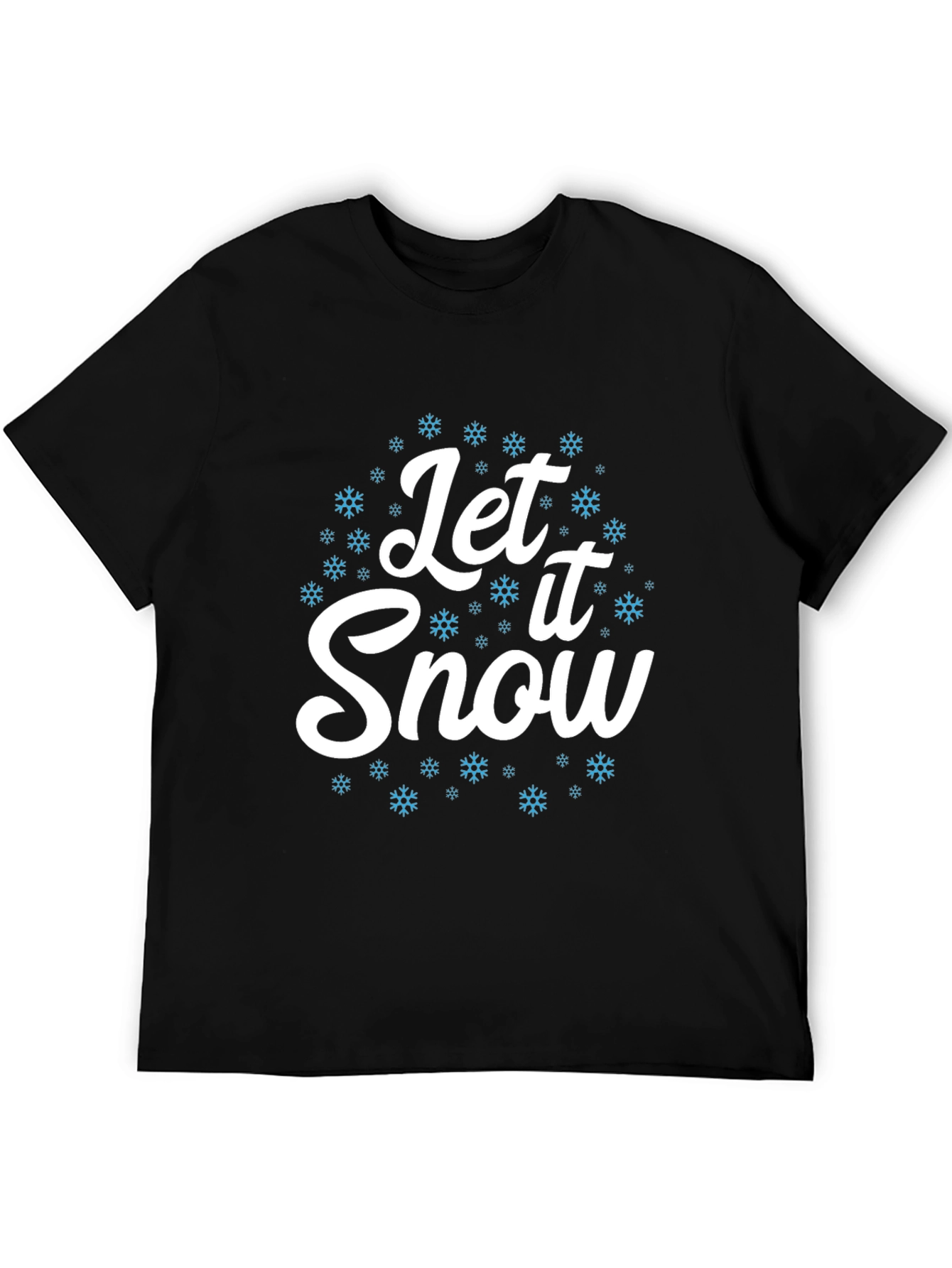 Let It Snow Graphic Tee - Holiday Season