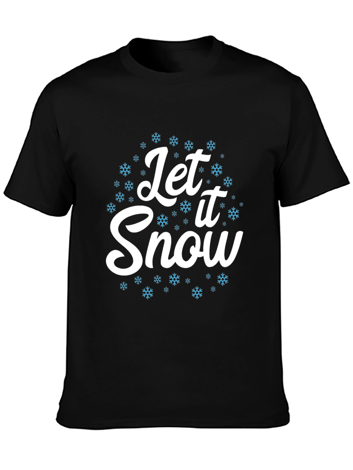 Let It Snow Graphic Tee - Holiday Season