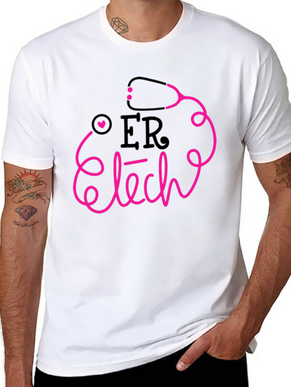ER Tech Stethoscope Graphic Tee - Unisex