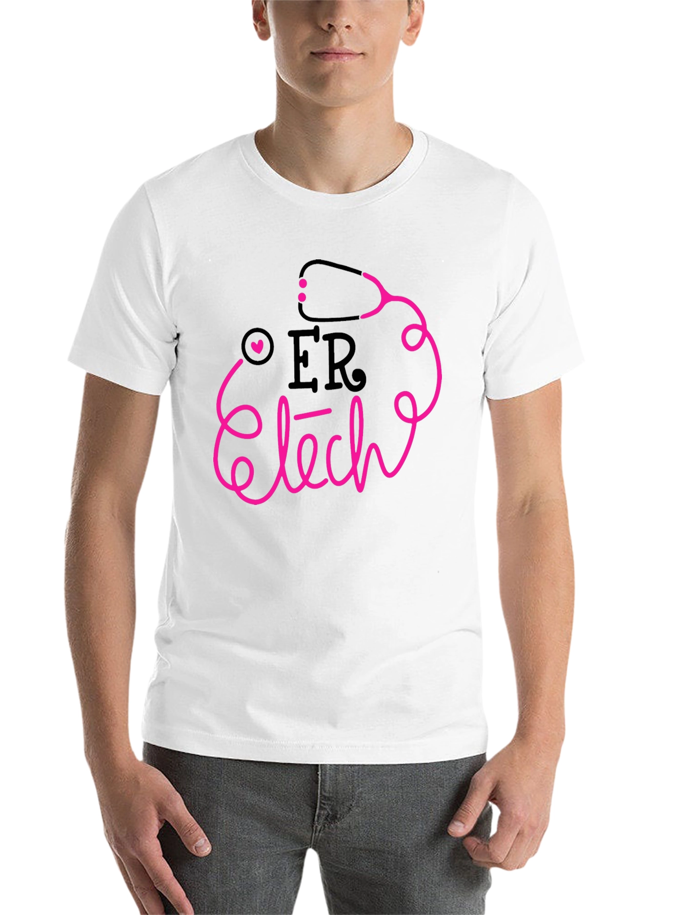 ER Tech Stethoscope Graphic Tee - Unisex