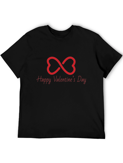Happy Valentines Day Infinity Heart T-Shirt