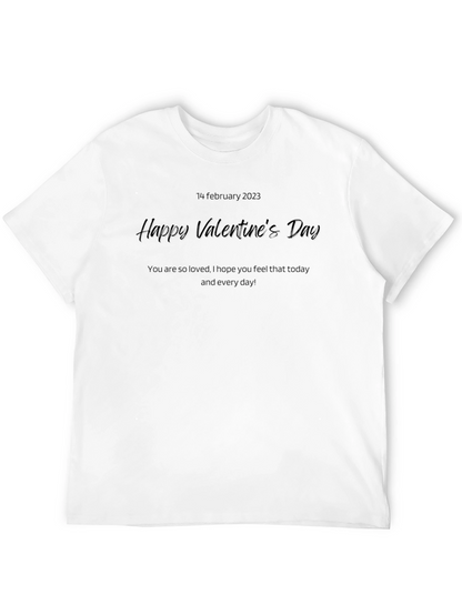 Valentines Day Black T-Shirt