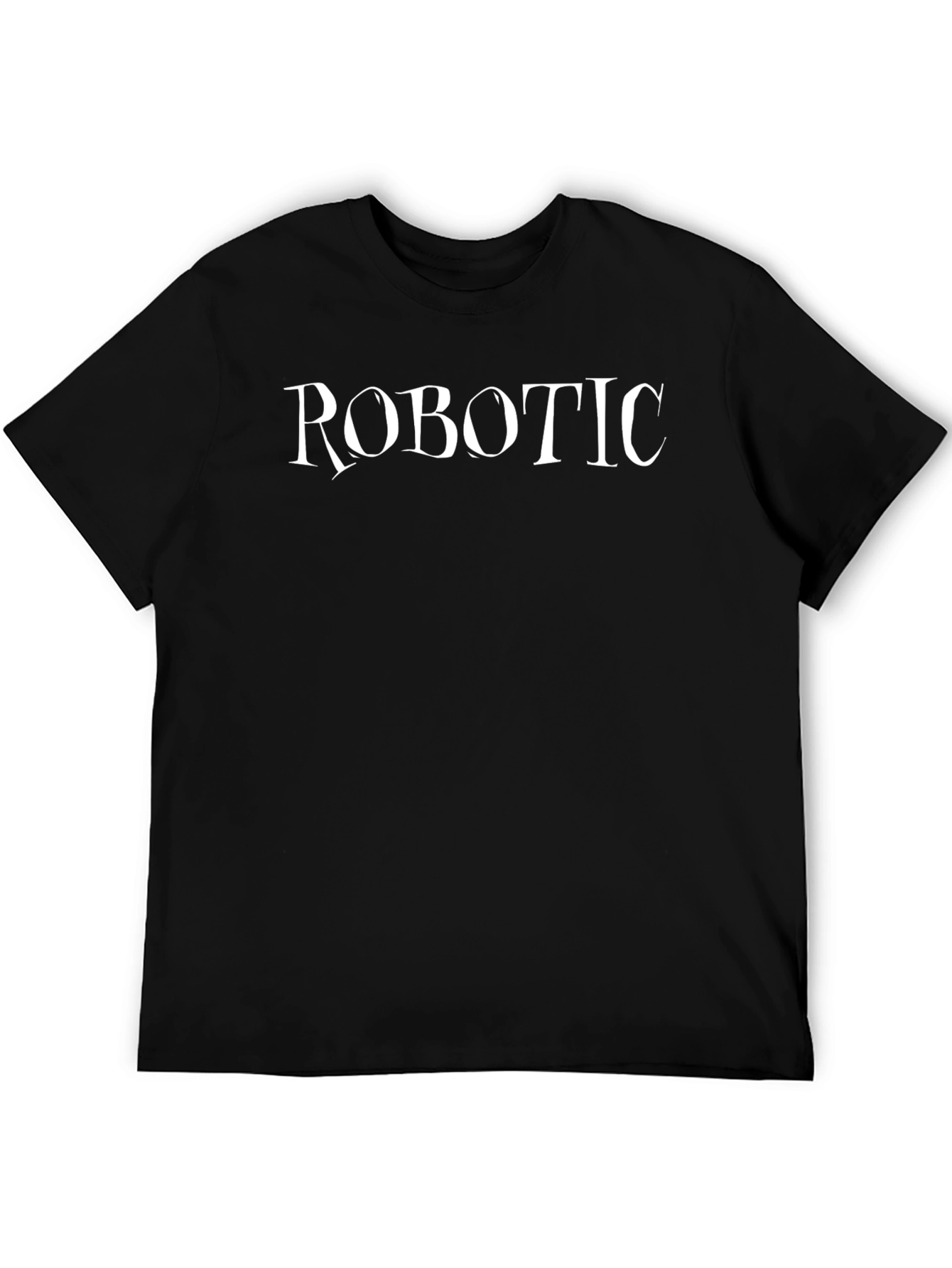 Robotic T-Shirt - Black - Stylish and Comfortable