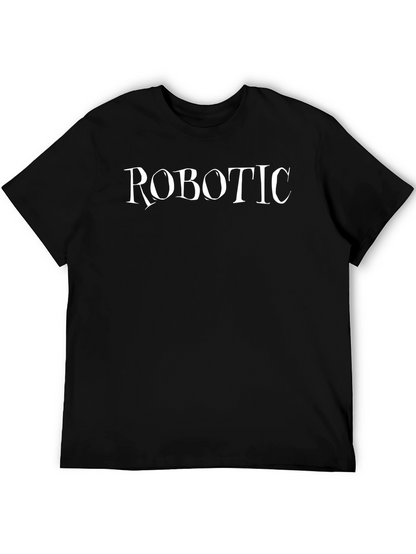 Robotic T-Shirt - Black - Stylish and Comfortable