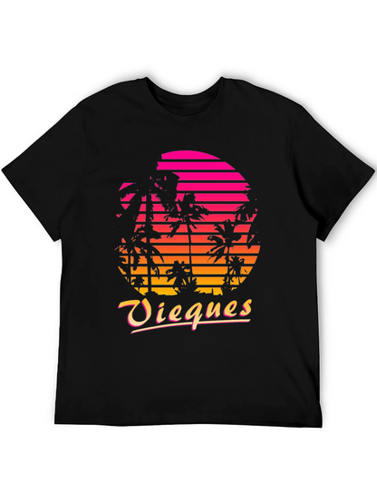 Vieques Retro Sunset T-Shirt