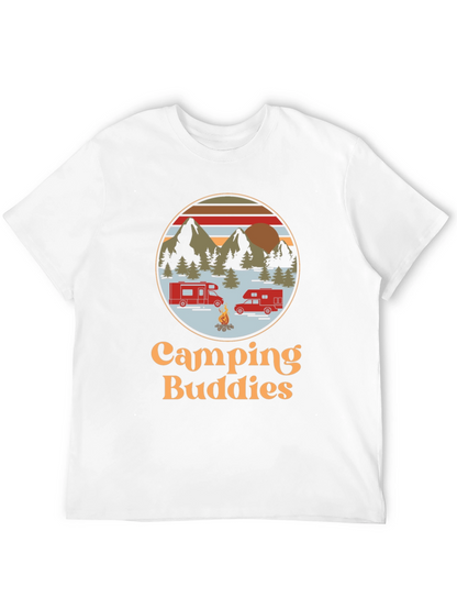 Camping Buddies Graphic Tee - Adventure Ready!
