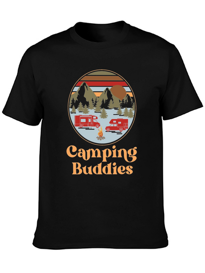 Camping Buddies Graphic Tee - Adventure Ready!