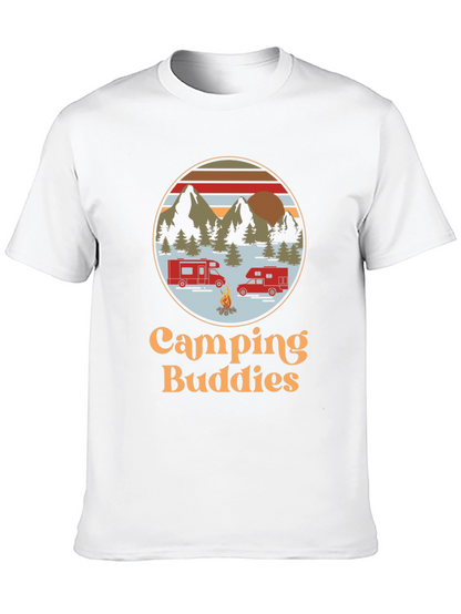 Camping Buddies Graphic Tee - Adventure Ready!