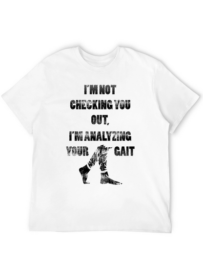 Analyzing Your Gait Mens T-Shirt