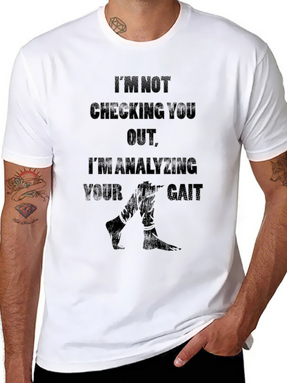 Analyzing Your Gait Mens T-Shirt