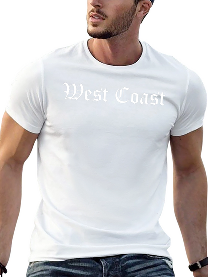 West Coast Graphic Black T-Shirt