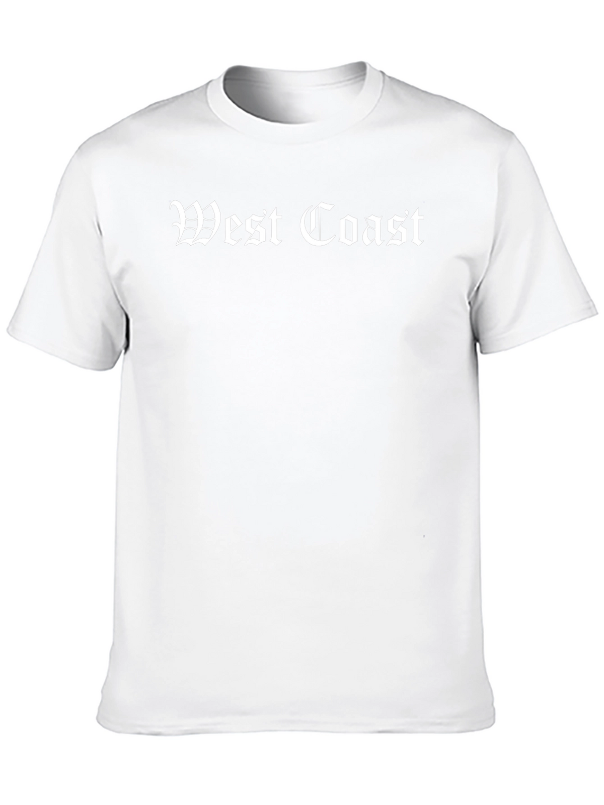 West Coast Graphic Black T-Shirt