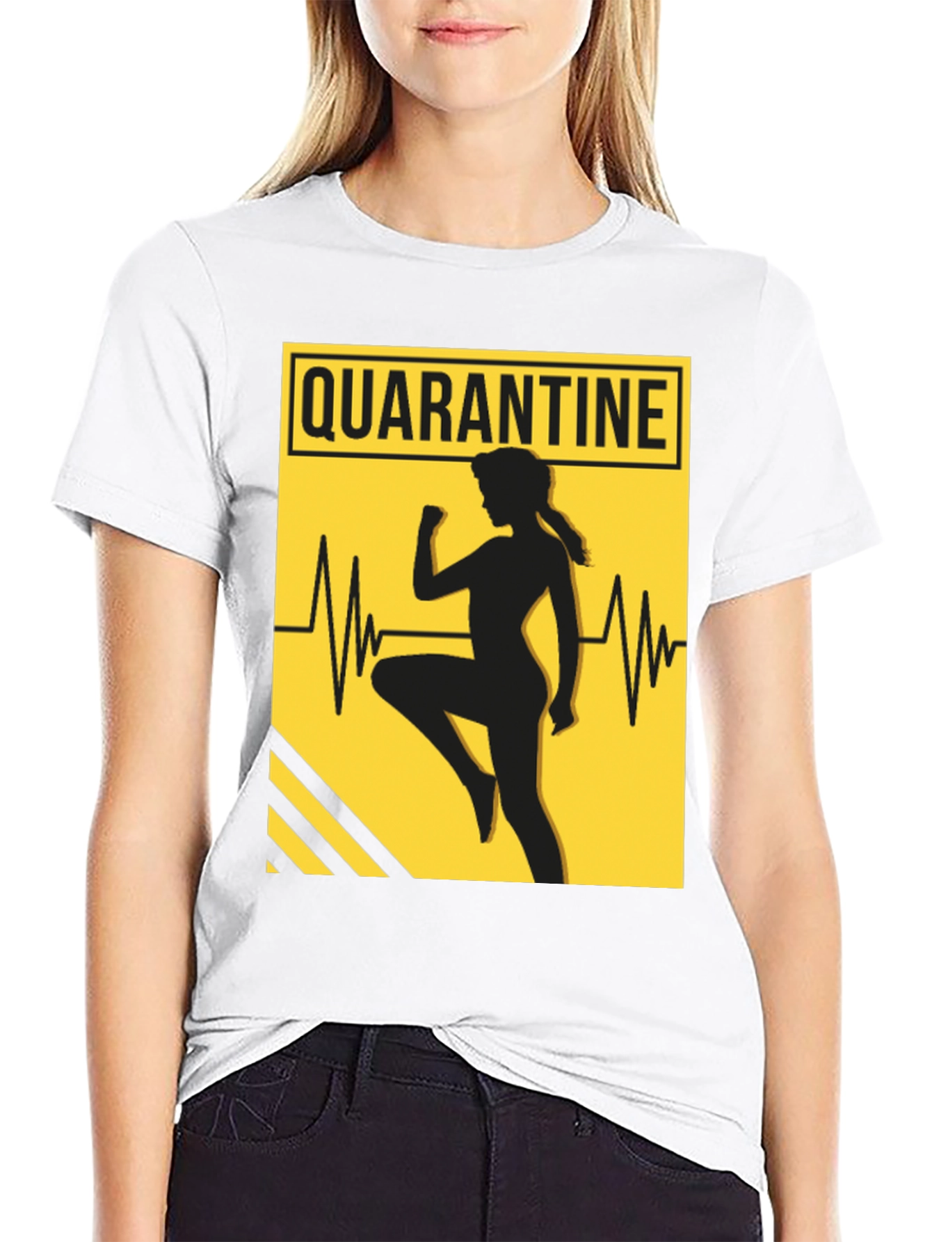 Quarantine Workout T-Shirt - Stay Active in Style